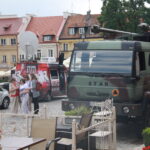 Wyjazdowa audycja "Stacja: wakacje" na Rynku w Sandomierzu / Arkadiusz Miller / Radio Kielce