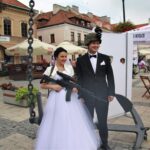 Wyjazdowa audycja "Stacja: wakacje" na Rynku w Sandomierzu / Arkadiusz Miller / Radio Kielce