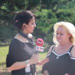 Audycja „Niedziela z gwiazdą”. Tym razem odwiedziliśmy Kołaczkowice nieopodal Buska-Zdroju, gdzie mieszka śpiewaczka operowa Roma Owsińska / Grzegorz Jamka / Radio Kielce