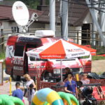 Wakacyjne wydanie Raportu Dnia z Parku Rozrywki i Miniatur Sabat Krajno / Grzegorz Jamka / Radio Kielce