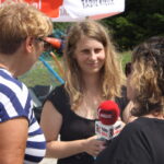 Wakacyjne wydanie Raportu Dnia z Parku Rozrywki i Miniatur Sabat Krajno / Grzegorz Jamka / Radio Kielce