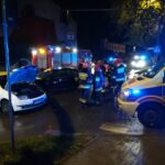 Zderzenie samochodów osobowych na skrzyżowaniu ulic Szczecińskiej i Zagórskiej / Jarosław Kruk / Radio Kielce
