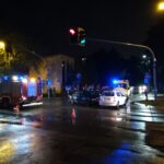 Zderzenie dwóch samochodów osobowych na skrzyżowaniu ulic Szczecińskiej i Zagórskiej / Jarosław Kruk / Radio Kielce