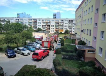 Interwencja straży pożarnej na Osiedlu Barwinek / Słuchacz / Radio Kielce