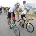 10.07.2018 Kielce. Rajd rowerowy ginekologów onkologów Ride 4 Woman przybył pod ŚCO / Jarosław Kubalski / Radio Kielce