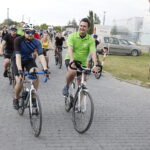 10.07.2018 Kielce. Rajd rowerowy ginekologów onkologów Ride 4 Woman przybył pod ŚCO / Jarosław Kubalski / Radio Kielce