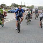 10.07.2018 Kielce. Rajd rowerowy ginekologów onkologów Ride 4 Woman przybył pod ŚCO / Jarosław Kubalski / Radio Kielce