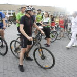 10.07.2018 Kielce. Rajd rowerowy ginekologów onkologów Ride 4 Woman przybył pod ŚCO / Jarosław Kubalski / Radio Kielce