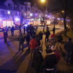 Końskie. Ewakuacja w jednym z bloków przy ulicy Zamkowej / Jarosław Kubalski / Radio Kielce