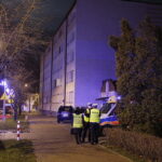 Końskie. Ewakuacja w jednym z bloków przy ulicy Zamkowej / Jarosław Kubalski / Radio Kielce