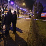 Końskie. Ewakuacja w jednym z bloków przy ulicy Zamkowej / Jarosław Kubalski / Radio Kielce