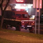 Końskie. Ewakuacja w jednym z bloków przy ulicy Zamkowej / Jarosław Kubalski / Radio Kielce