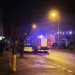 Końskie. Ewakuacja w jednym z bloków przy ulicy Zamkowej / Jarosław Kubalski / Radio Kielce