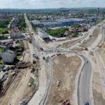 24.05.2018 Kielce. Budowane rondo Czwartaków i ulica Pileckiego / Jarosław Kubalski / Radio Kielce