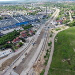 24.05.2018 Kielce. Budowane rondo Czwartaków i ulica Pileckiego / Jarosław Kubalski / Radio Kielce