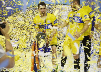 03.06.2018 Kielce. Mecz finałowy PGNiG Superligi PGE Vive Kielce - Wisła Płock. PGE Vive Kielce zdobyło Mistrza Polski po raz piętnasty / Jarosław Kubalski / Radio Kielce