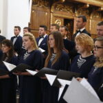 01.07.2018 Święty Krzyż. Ogólnopolski Przegląd Chórów Akademickich. Gala finałowa. Chór Uniwersytetu Technologiczno - Humanistycznego z Radomia / Jarosław Kubalski / Radio Kielce