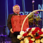 01.07.2018 Kielce. Teatr Żeromskiego. Gala plebiscytu "O Dziką Różę". Nagroda Specjalna Radia Kielce: Mirosław Bieliński / Jarosław Kubalski / Radio Kielce