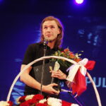 01.07.2018 Kielce. Teatr Żeromskiego. Gala plebiscytu "O Dziką Różę". Najlepszy aktor - Bartłomiej Caban / Jarosław Kubalski / Radio Kielce