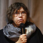 02.07.2018 Kielce. Stowarzyszenie im. Jana Karskiego. Dyskusja okół książki prof. Barbary Engelking i prof. Dariusza Libionki „Dalej jest noc. Losy Żydów w wybranych powiatach okupowanej Polski”. Prof. Barbara Engelking / Jarosław Kubalski / Radio Kielce