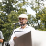 04.07.2018 Kielce. Uroczystości w 72 rocznicy pogromu ludności żydowskiej. Bogdan Białek, prezes Stowarzyszenia im. Jana Karskiego / Jarosław Kubalski / Radio Kielce