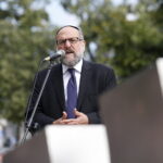 04.07.2018 Kielce. Uroczystości w 72 rocznicy pogromu ludności żydowskiej. Michael Schudrich naczelny rabin Polski / Jarosław Kubalski / Radio Kielce