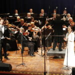 07.07.2018 Busko - Zdrój. XXIV Międzynarodowy Festiwal Muzyczny im. Krystyny Jamroz. Jakub Oczkowski i Grażyna Brodzińska / Jarosław Kubalski / Radio Kielce