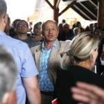 11.07.2018 Kielce. Mieszkańcy osiedla Pod Telegrafem oraz przedstawiciele Hydrogeotechniki spotkali się w sprawie budowy instalacji do oczyszczania niebezpiecznych odpadów przy ulicy Karskiego / Jarosław Kubalski / Radio Kielce