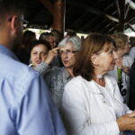 11.07.2018 Kielce. Mieszkańcy osiedla Pod Telegrafem oraz przedstawiciele Hydrogeotechniki spotkali się w sprawie budowy instalacji do oczyszczania niebezpiecznych odpadów przy ulicy Karskiego / Jarosław Kubalski / Radio Kielce