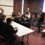 18.07.2018 Kielce. Konferencja prasowa z udziałem Bogdana Wenty / Jarosław Kubalski / Radio Kielce