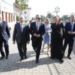 21.07.2018 Skarżysko - Kamienna. Wicepremier Piotr Gliński odwiedził Sanktuarium Matki Bożej Ostrobramskiej oraz spotkał się z mieszkańcami miasta / Jarosław Kubalski / Radio Kielce