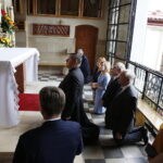 21.07.2018 Skarżysko - Kamienna. Wicepremier Piotr Gliński odwiedził Sanktuarium Matki Bożej Ostrobramskiej oraz spotkał się z mieszkańcami miasta / Jarosław Kubalski / Radio Kielce