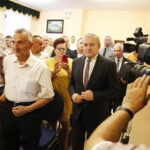 21.07.2018 Skarżysko - Kamienna. Wicepremier Piotr Gliński odwiedził Sanktuarium Matki Bożej Ostrobramskiej oraz spotkał się z mieszkańcami miasta / Jarosław Kubalski / Radio Kielce