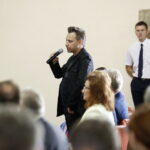 21.07.2018 Starachowice. Wicepremier Piotr Gliński spotkał się z parlamentarzystami i mieszkańcami w muzeum techniki / Jarosław Kubalski / Radio Kielce