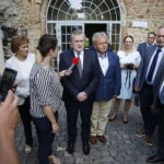 21.07.2018 Starachowice. Wicepremier Piotr Gliński spotkał się z parlamentarzystami i mieszkańcami w muzeum techniki / Jarosław Kubalski / Radio Kielce