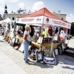 22.07.2018 Kielce. Ogólnopolski Festyn Misyjny świętego Krzysztofa przed kielecką bazyliką katedralną / Jarosław Kubalski / Radio Kielce