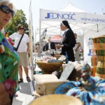 22.07.2018 Kielce. Ogólnopolski Festyn Misyjny świętego Krzysztofa przed kielecką bazyliką katedralną / Jarosław Kubalski / Radio Kielce