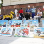 22.07.2018 Kielce. Ogólnopolski Festyn Misyjny świętego Krzysztofa przed kielecką bazyliką katedralną / Jarosław Kubalski / Radio Kielce