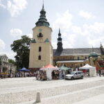 22.07.2018 Kielce. Ogólnopolski Festyn Misyjny świętego Krzysztofa przed kielecką bazyliką katedralną / Jarosław Kubalski / Radio Kielce