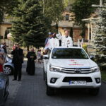 22.07.2018 Kielce. Ogólnopolski Festyn Misyjny świętego Krzysztofa. Biskupi Jan Piotrowski i Jean