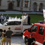 22.07.2018 Kielce. Ogólnopolski Festyn Misyjny świętego Krzysztofa. Biskupi Jan Piotrowski i Jean