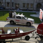 22.07.2018 Kielce. Ogólnopolski Festyn Misyjny świętego Krzysztofa. Biskupi Jan Piotrowski i Jean