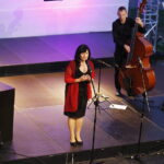 22.07.2018 Kielce. "Tarasy Sztuki" w KCK. Koncert "Aniołowo". Barbara Stępniak - Wilk / Jarosław Kubalski / Radio Kielce