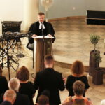 28.07.2018 Kielce. Ekumeniczna Świątynia Pokoju. Uroczystości pogrzebowe pastora zboru ewangelicko-metodystycznego, Janusza Daszuty / Jarosław Kubalski / Radio Kielce