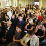 28.07.2018 Kielce. Ekumeniczna Świątynia Pokoju. Uroczystości pogrzebowe pastora zboru ewangelicko-metodystycznego, Janusza Daszuty / Jarosław Kubalski / Radio Kielce