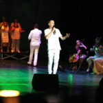 28.07.2018 Kielce. KCK. Przesłuchania przed koncertem finałowy Alleluja czyli Happy Day. Zespół Amen / Jarosław Kubalski / Radio Kielce