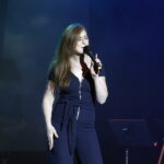 28.07.2018 Kielce. KCK. Przesłuchania przed koncertem finałowy Alleluja czyli Happy Day. Justyna Jędrusik / Jarosław Kubalski / Radio Kielce