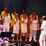 28.07.2018 Kielce. KCK. Przesłuchania przed koncertem finałowy Alleluja czyli Happy Day. Zespół Amen / Jarosław Kubalski / Radio Kielce