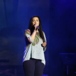 28.07.2018 Kielce. KCK. Przesłuchania przed koncertem finałowy Alleluja czyli Happy Day,. Ania Wysoczyńska / Jarosław Kubalski / Radio Kielce