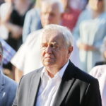 28.07.2018 Morawica. Otwarto „Kino za Rogiem”. Aktor Marian Dziędziel / Jarosław Kubalski / Radio Kielce